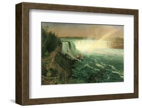 Niagara-Albert Bierstadt-Framed Premium Giclee Print