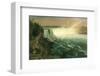 Niagara-Albert Bierstadt-Framed Premium Giclee Print