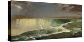 Niagara-Frederic Edwin Church-Stretched Canvas