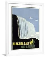 Niagarafallsandcanada-null-Framed Giclee Print