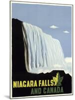 Niagarafallsandcanada-null-Mounted Giclee Print