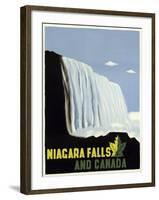 Niagarafallsandcanada-null-Framed Giclee Print