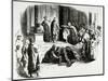 Nibelungenlied. Kriemhild Requiring the Proof of the Coffin.. Germany-Adolf Closs-Mounted Giclee Print