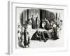 Nibelungenlied. Kriemhild Requiring the Proof of the Coffin.. Germany-Adolf Closs-Framed Giclee Print