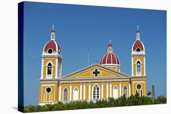 Nicaragua, Granada. the Cathedral of Granada.-Nick Laing-Stretched Canvas