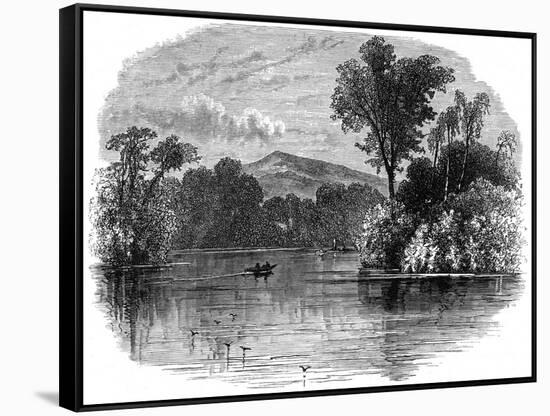 Nicaragua San Juan River-null-Framed Stretched Canvas