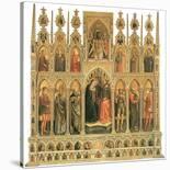 The Coronation of the Virgin-Niccolo Alunno-Mounted Art Print