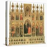 The Coronation of the Virgin-Niccolo Alunno-Mounted Art Print