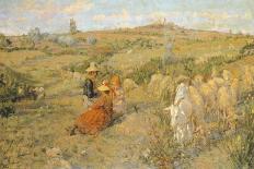 In the Fields, Ca 1891-Niccolo Cannicci-Giclee Print