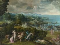 The Death of Eurydice, 1552-71-Niccolo dell' Abate-Framed Stretched Canvas