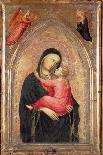 Madonna and Child (Panel)-Niccolo di Pietro Gerini-Stretched Canvas
