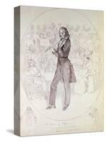 Niccolo Paganini (1784-1840), Violinist-Daniel Maclise-Stretched Canvas