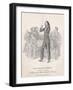 Niccolo Paganini Italian Musician, at the Royal Opera House-null-Framed Art Print