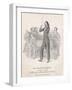 Niccolo Paganini Italian Musician, at the Royal Opera House-null-Framed Art Print