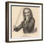 Niccolo Paganini Italian Musician-null-Framed Art Print