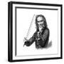 Niccolò Paganini, Italian Violinist, Violist and Composer, 1830s-null-Framed Giclee Print