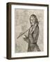 Niccolo Paganini Virtuoso Italian Violinist-null-Framed Art Print