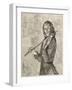 Niccolo Paganini Virtuoso Italian Violinist-null-Framed Art Print