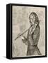 Niccolo Paganini Virtuoso Italian Violinist-null-Framed Stretched Canvas