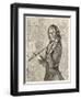 Niccolo Paganini Virtuoso Italian Violinist-null-Framed Art Print