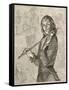 Niccolo Paganini Virtuoso Italian Violinist-null-Framed Stretched Canvas