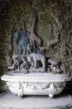 Bath Decorated with Animal Figures and a Composition of Fish in Relief-Niccolo Tribolo-Framed Giclee Print