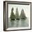 Nice (Alpes-Maritimes, France), Race of Sailing Boats, Circa 1890-1895-Leon, Levy et Fils-Framed Photographic Print