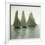 Nice (Alpes-Maritimes, France), Race of Sailing Boats, Circa 1890-1895-Leon, Levy et Fils-Framed Photographic Print