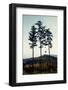 Nice autumn day in the Teutoburg Forest.-Nadja Jacke-Framed Photographic Print
