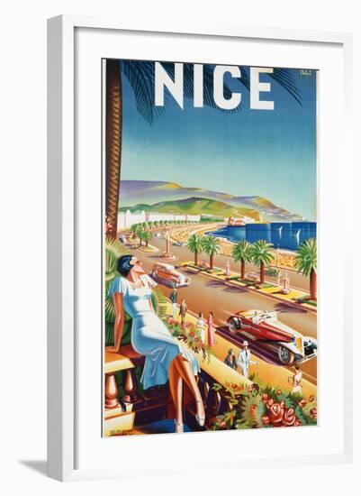 Nice, Ca, 1930-Eff d'Hey-Framed Giclee Print