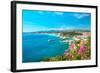 Nice City, French Riviera, Mediterranean Sea-LiliGraphie-Framed Photographic Print