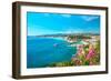 Nice City, French Riviera, Mediterranean Sea-LiliGraphie-Framed Photographic Print