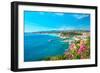 Nice City, French Riviera, Mediterranean Sea-LiliGraphie-Framed Photographic Print