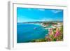 Nice City, French Riviera, Mediterranean Sea-LiliGraphie-Framed Photographic Print