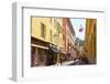 Nice, Cote d'Azur, French Riviera, France. Vieille Ville, the Old Town. View along Rue de la Pre...-null-Framed Photographic Print