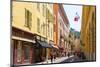 Nice, Cote d'Azur, French Riviera, France. Vieille Ville, the Old Town. View along Rue de la Pre...-null-Mounted Photographic Print