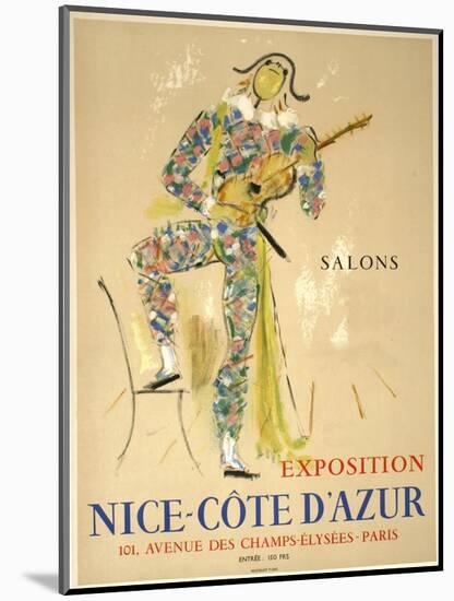 Nice Cote D Azur-null-Mounted Giclee Print