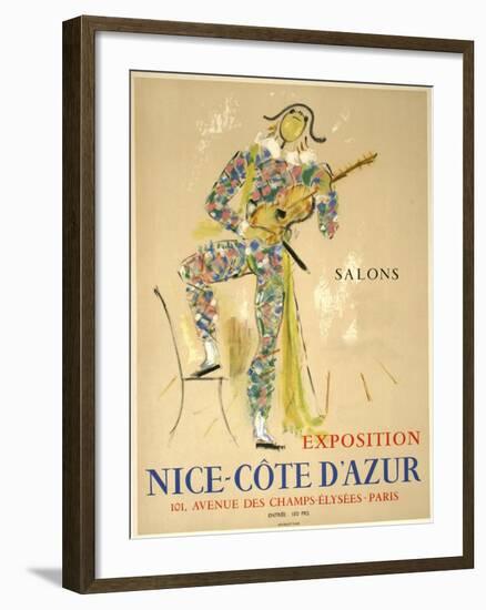 Nice Cote D Azur-null-Framed Giclee Print