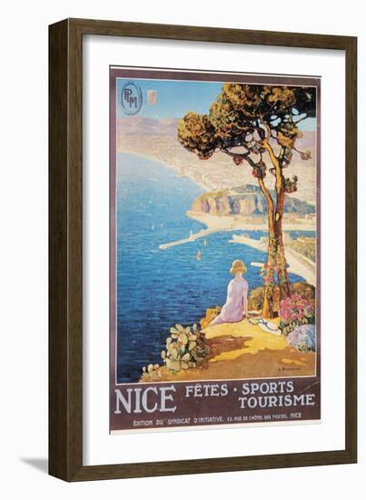 Nice, France, C1920-null-Framed Premium Giclee Print