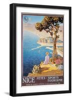 Nice, France, C1920-null-Framed Premium Giclee Print