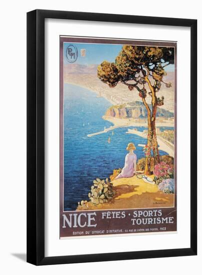 Nice, France, C1920-null-Framed Premium Giclee Print