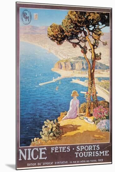 Nice, France, C1920-null-Mounted Giclee Print