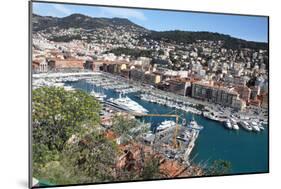 Nice France Cityscape Photo Art Print Poster-null-Mounted Poster