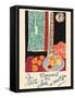 Nice France - Travail et Joie (Work and Joy) - Vintage Travel Poster 1948-Henri Matisse-Framed Stretched Canvas