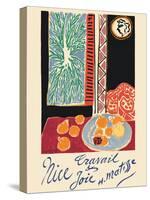 Nice France - Travail et Joie (Work and Joy) - Vintage Travel Poster 1948-Henri Matisse-Stretched Canvas