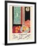 Nice France - Travail et Joie (Work and Joy) - Vintage Travel Poster 1948-Henri Matisse-Framed Art Print