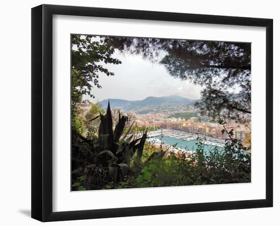 Nice Harbor-Marilyn Dunlap-Framed Art Print