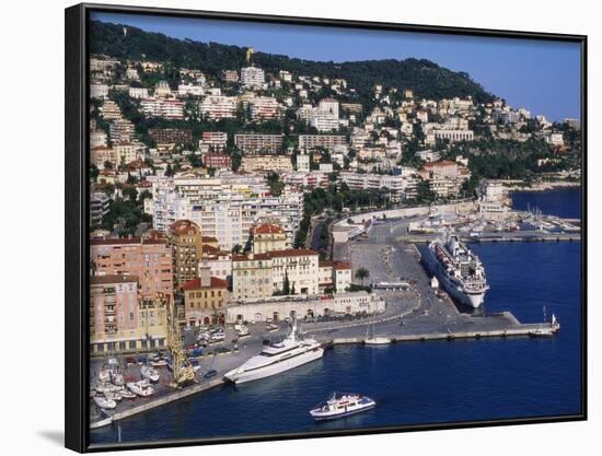 Nice Harbour, Cote D'Azur, France-Guy Thouvenin-Framed Photographic Print