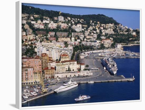 Nice Harbour, Cote D'Azur, France-Guy Thouvenin-Framed Photographic Print