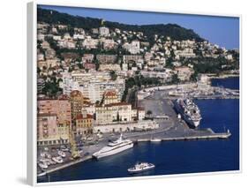 Nice Harbour, Cote D'Azur, France-Guy Thouvenin-Framed Photographic Print